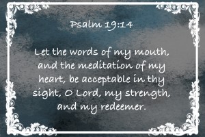 Psalm 19 14 9CH